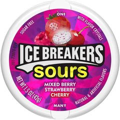 Ice Breakers Mints Mixed Berry Strawberry Cherry