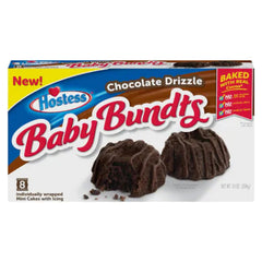 Hostess Baby Bundts Chocolate Drizzle