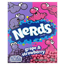 Nerds Traube & Erdbeere 46,7 g (Lakritzbonbons)