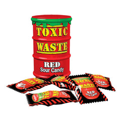 Toxic Waste Red Sour Candy