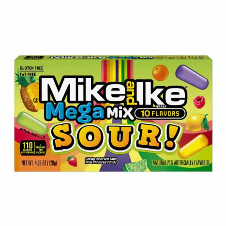 Mike and Ike Sour Mega