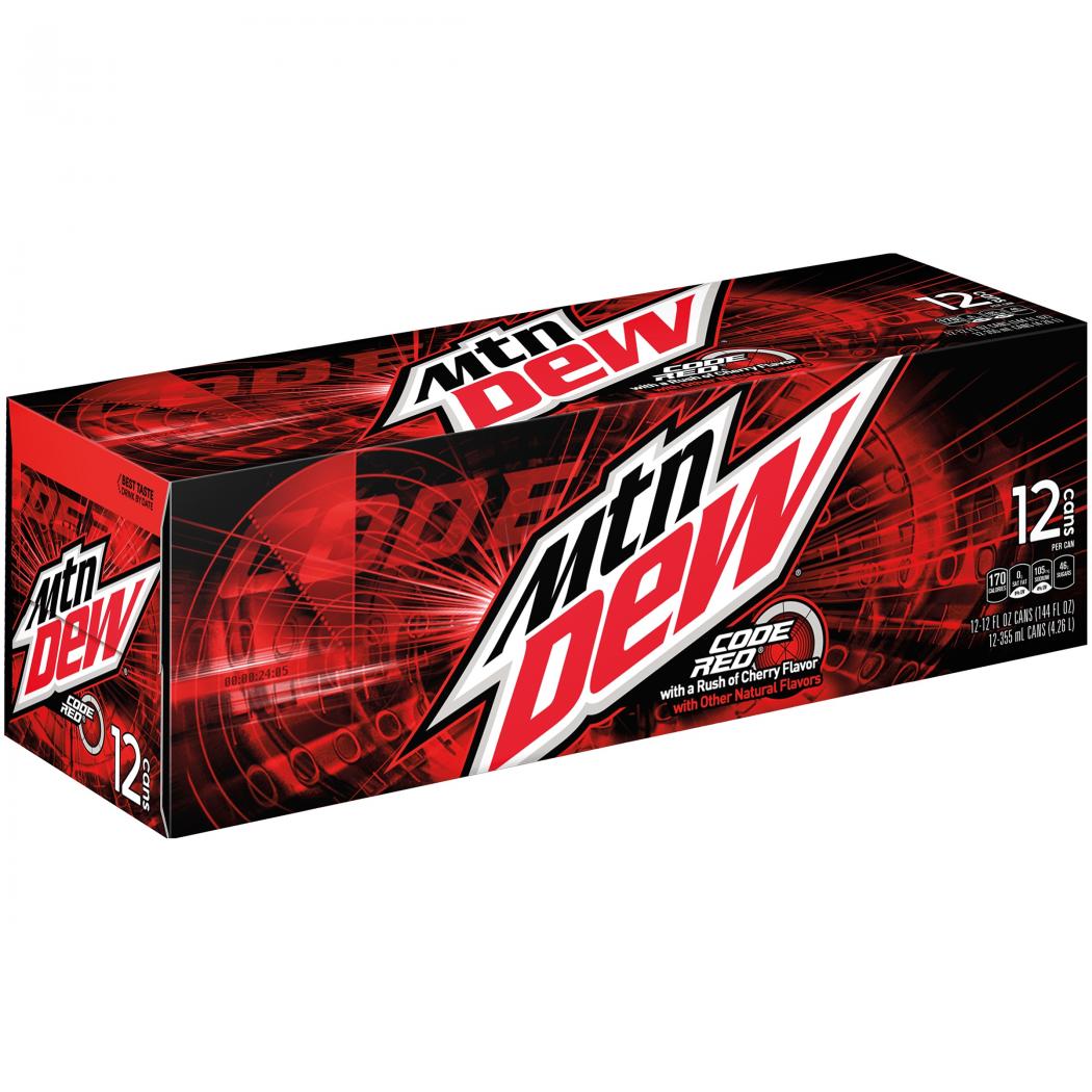 Mountain Code Red (12x355ml) (Snoep drop)