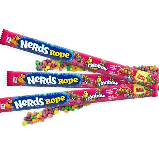 Nerds Rope Rainbow (Snoep drop)