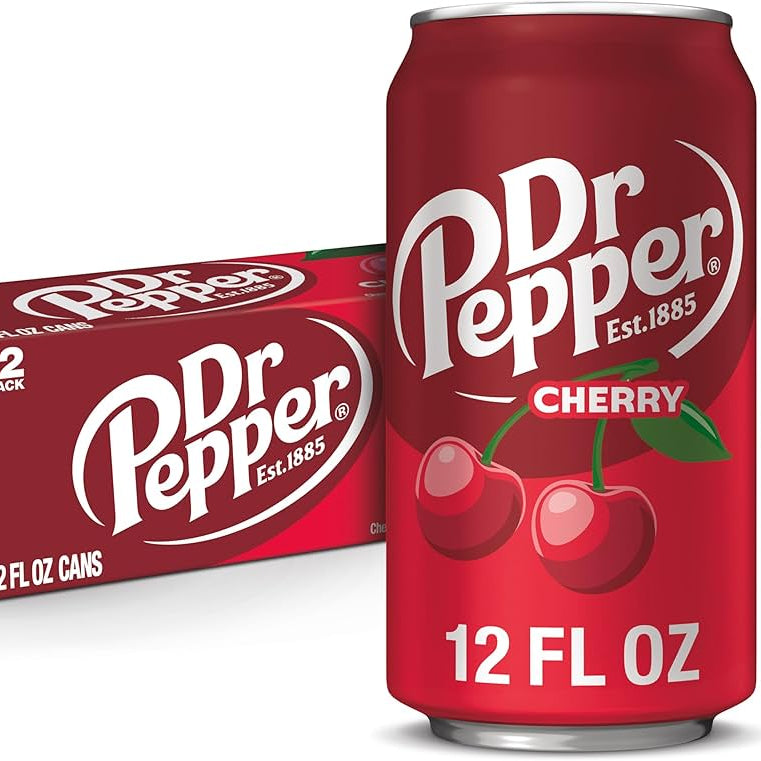 Dr Pepper Cherry (12 x 355 ml) - USA (Lakritzbonbons)