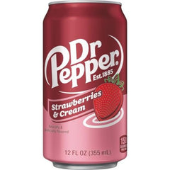 Dr Pepper Erdbeeren & Sahne (Lakritzbonbons)