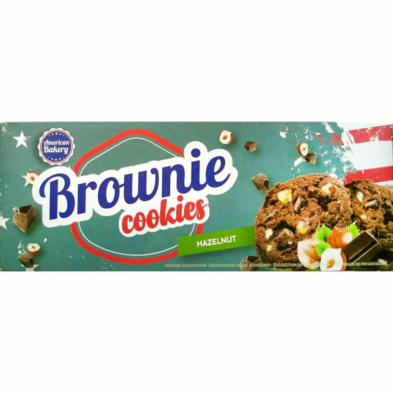American Brownie Cookies Hazelnut