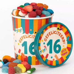 16-Jaar Candy Bucket