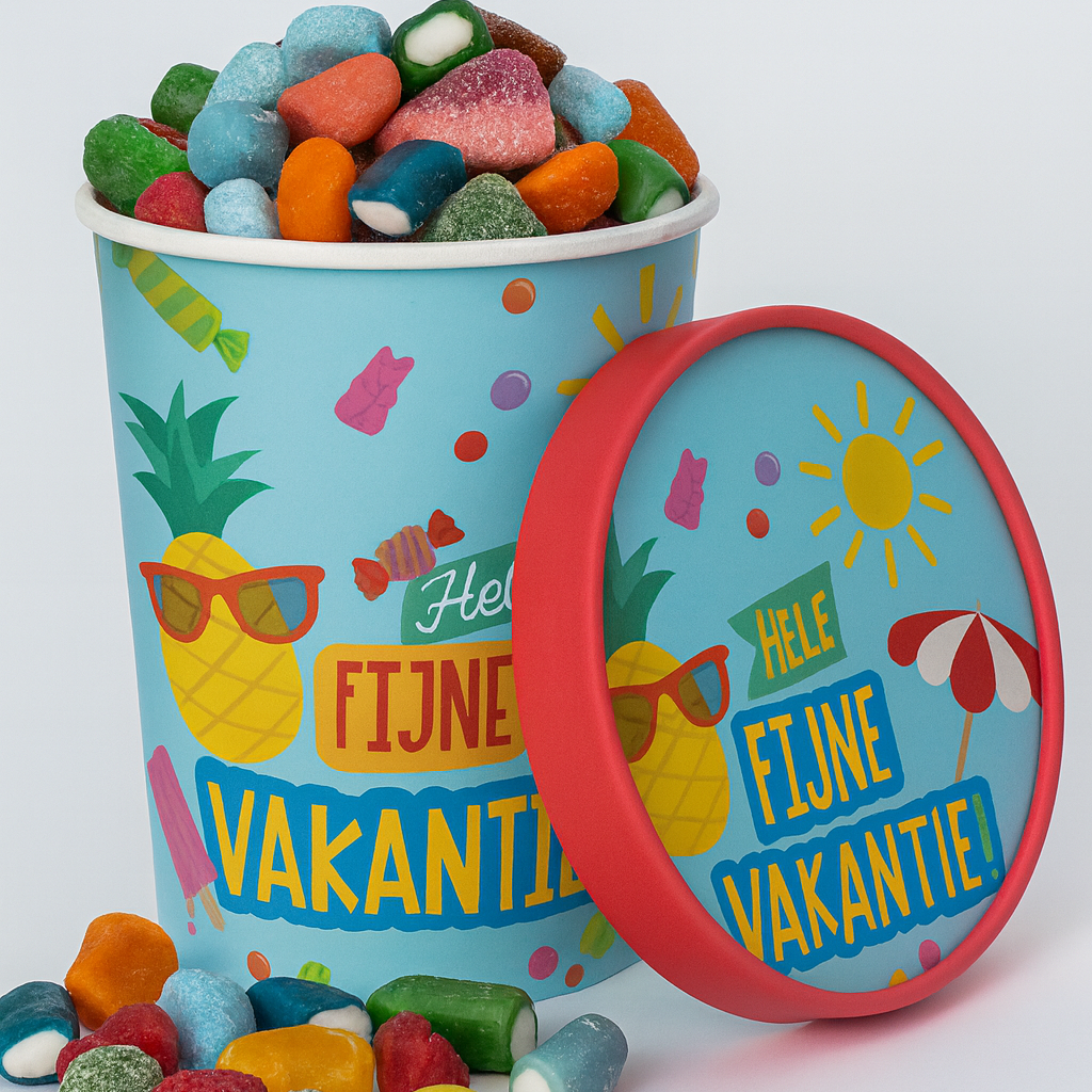 Fijne Vakantie - Candy Bucket