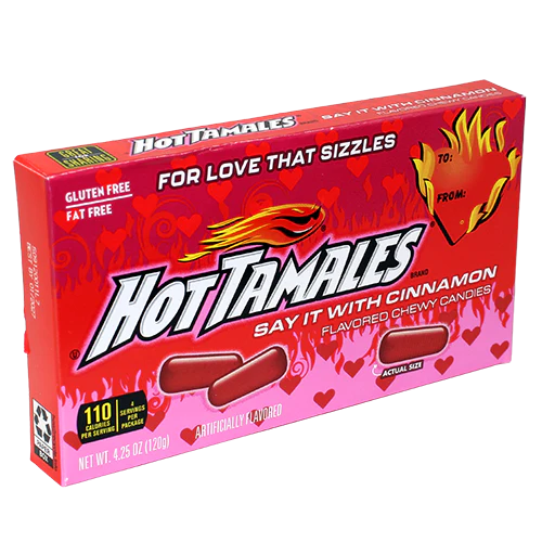 Hot Tamels Valentine (Candy Licorice)
