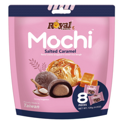 Mochi mit gesalzenem Karamell (Lakritzbonbons)