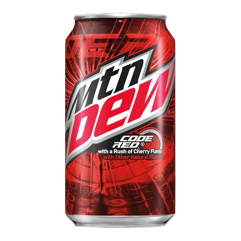 Mountain Dew Code Red (Snoep drop)
