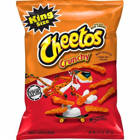 Cheetos Crunchy King Size (Lakritzbonbons)