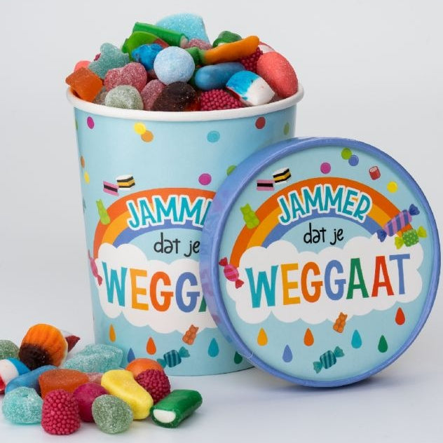 Jammer Dat Je Weggaat - Candy Bucket