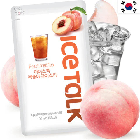 Ice Talk Peach Iced Tea