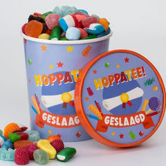 Hoppatee! Geslaagd - Candy Bucket
