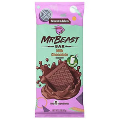 MrBeast Feastables Milk Chocolate 60g (Snoep drop)