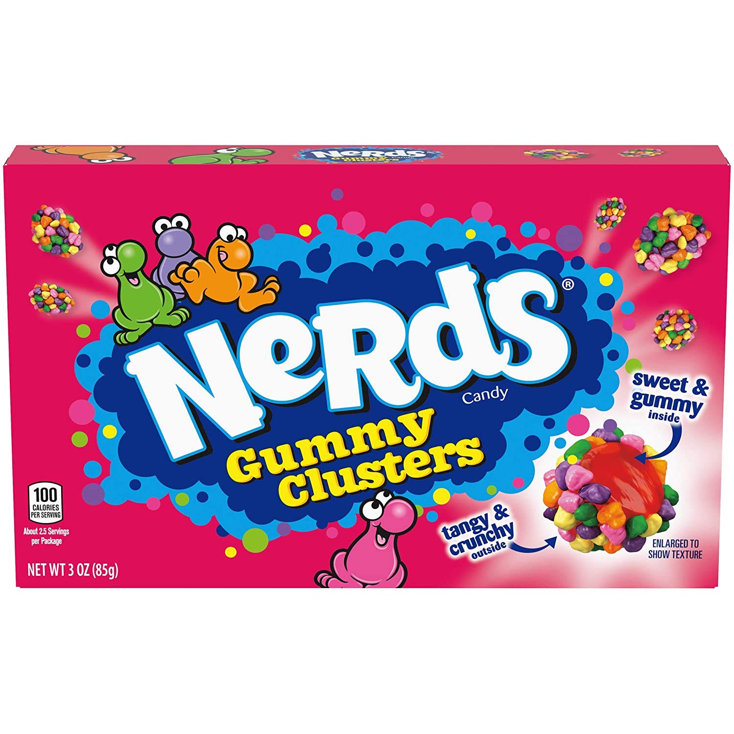 Nerds Gummy Clusters (Snoep drop)