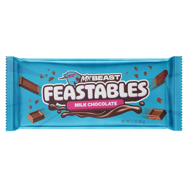 MrBeast Feastable Milk Chocolate 60gr (Snoep drop)