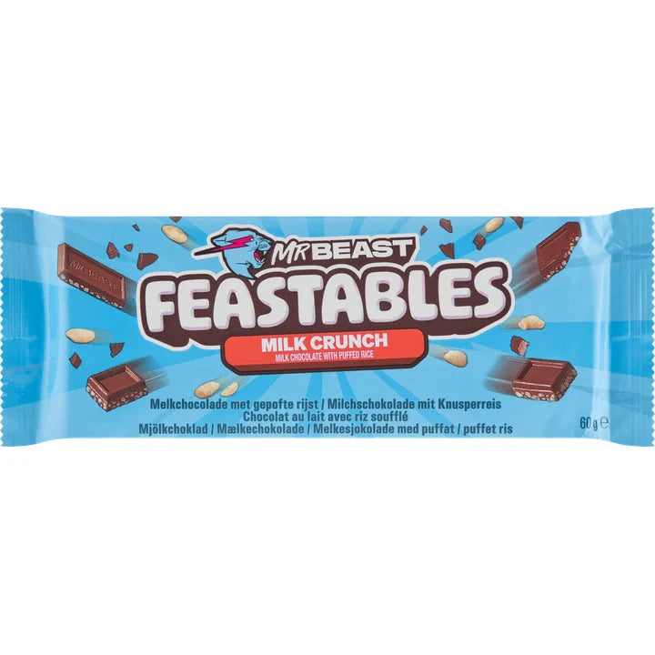 MrBeast Feastable Crunch 60g (Snoep drop)
